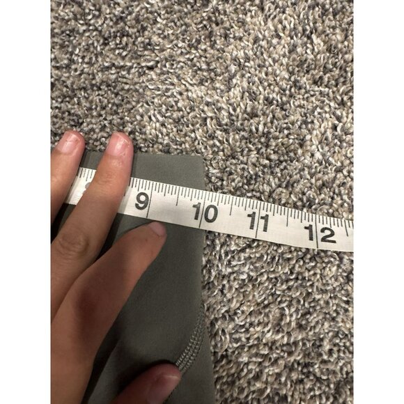 Lululemon Align High Rise Crop with Pockets 23" Grey Sage Sz 2 - Picture 4 of 7